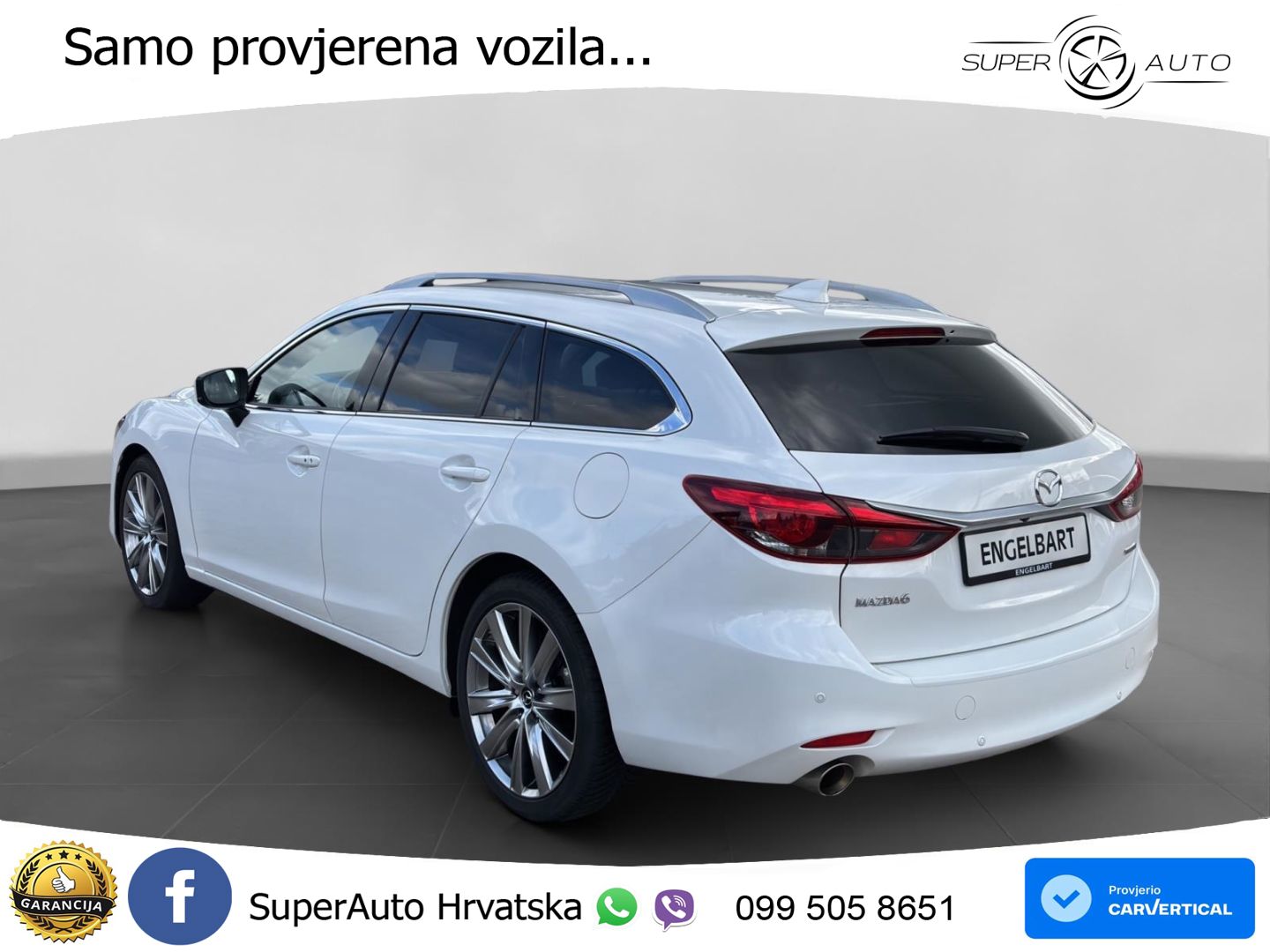 Mazda 6 Sport Combi 2.0 SKYACTIV-G (165 KS) SKYACTIV-Drive MATRIX+GR SJED+KAM