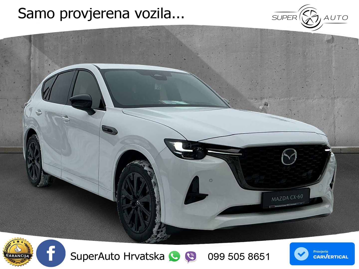 Mazda CX-60 3.3 e-Skyactiv D (254 KS) AWD Automatic MATRIX+GR SJED+KAM