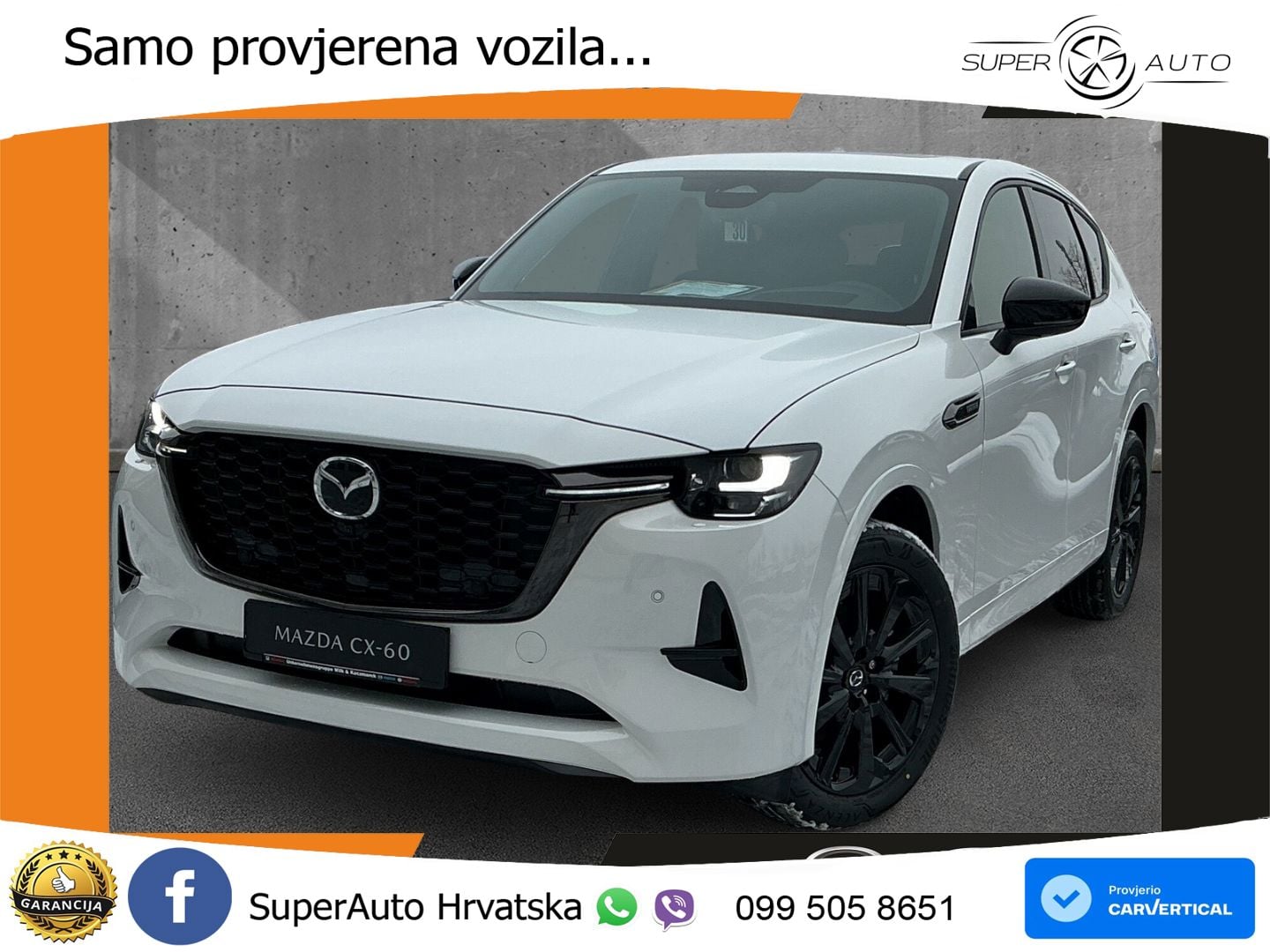 Mazda CX-60 3.3 e-Skyactiv D (254 KS) AWD Automatic MATRIX+GR SJED+KAM