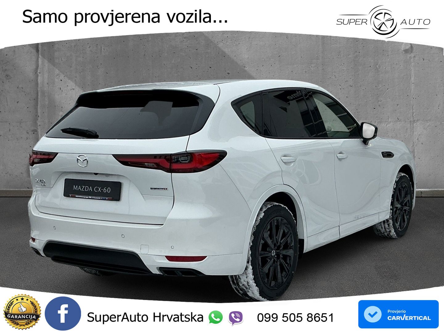 Mazda CX-60 3.3 e-Skyactiv D (254 KS) AWD Automatic MATRIX+GR SJED+KAM