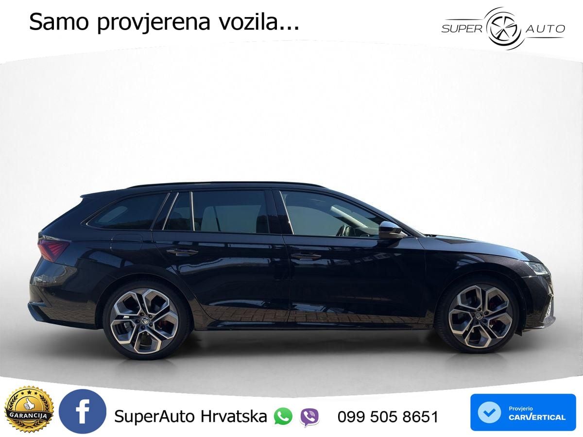 Škoda Octavia Combi RS 2.0 TDI (200 KS) 4x4 DSG MATRIX+GR SJED+KAM