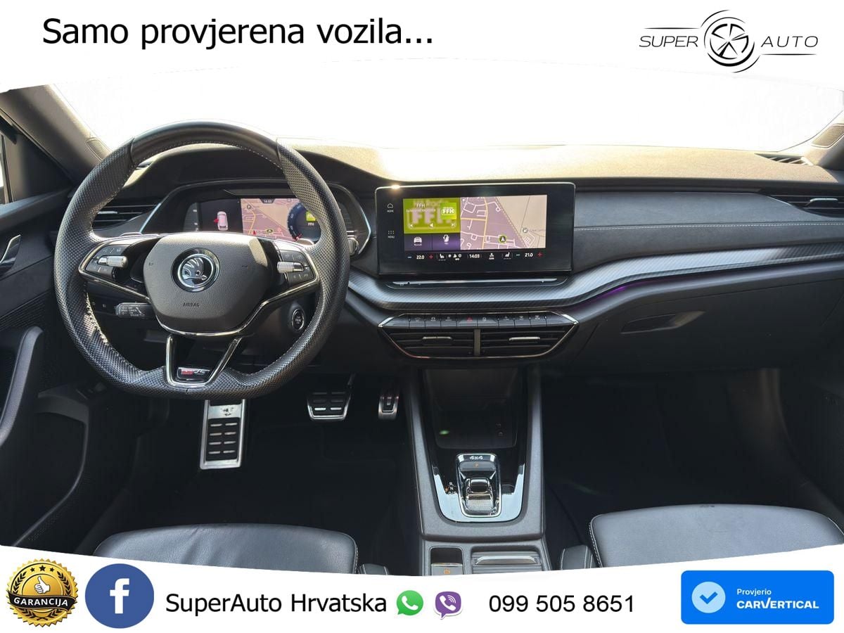 Škoda Octavia Combi RS 2.0 TDI (200 KS) 4x4 DSG MATRIX+GR SJED+KAM