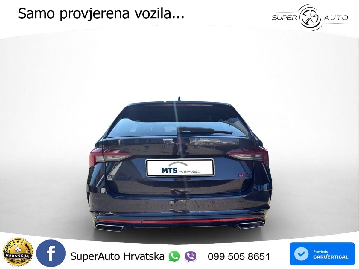 Škoda Octavia Combi RS 2.0 TDI (200 KS) 4x4 DSG MATRIX+GR SJED+KAM