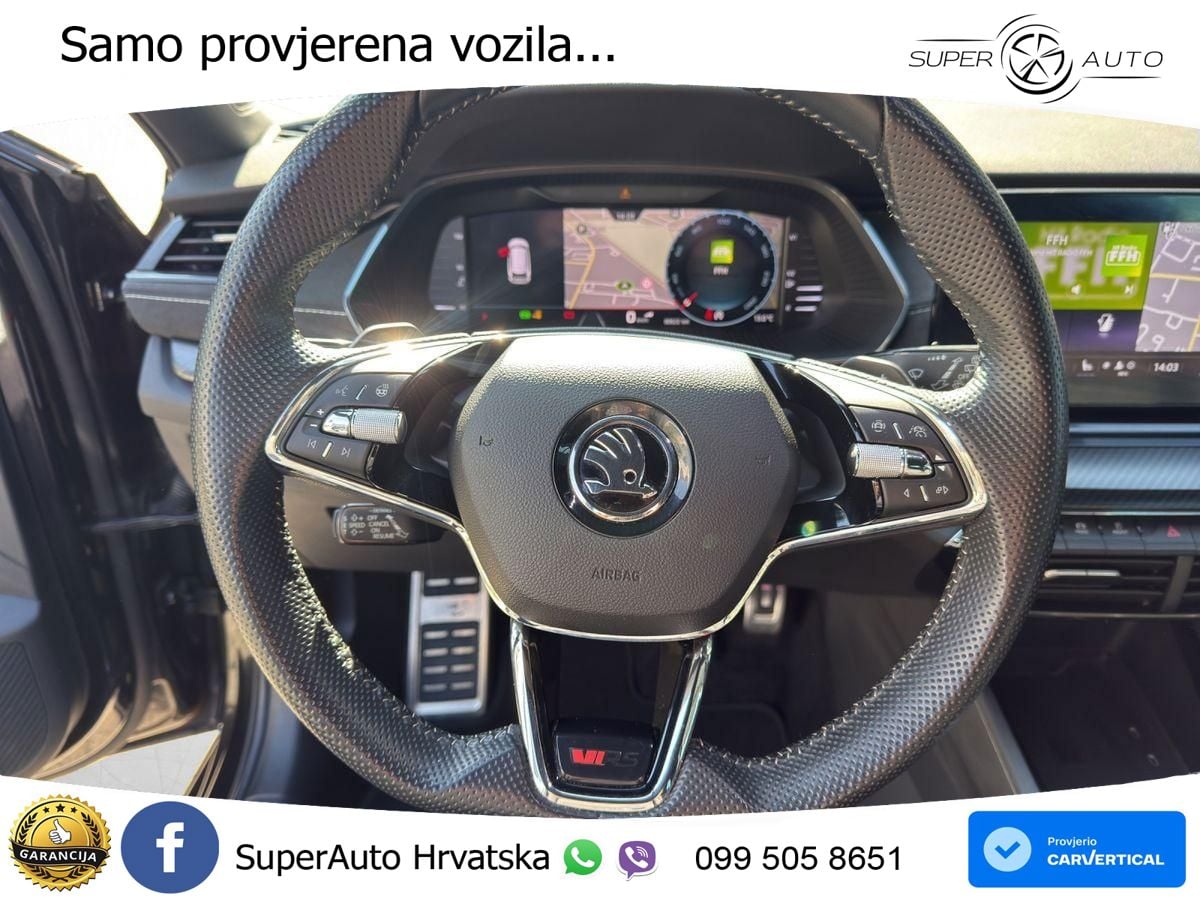 Škoda Octavia Combi RS 2.0 TDI (200 KS) 4x4 DSG MATRIX+GR SJED+KAM
