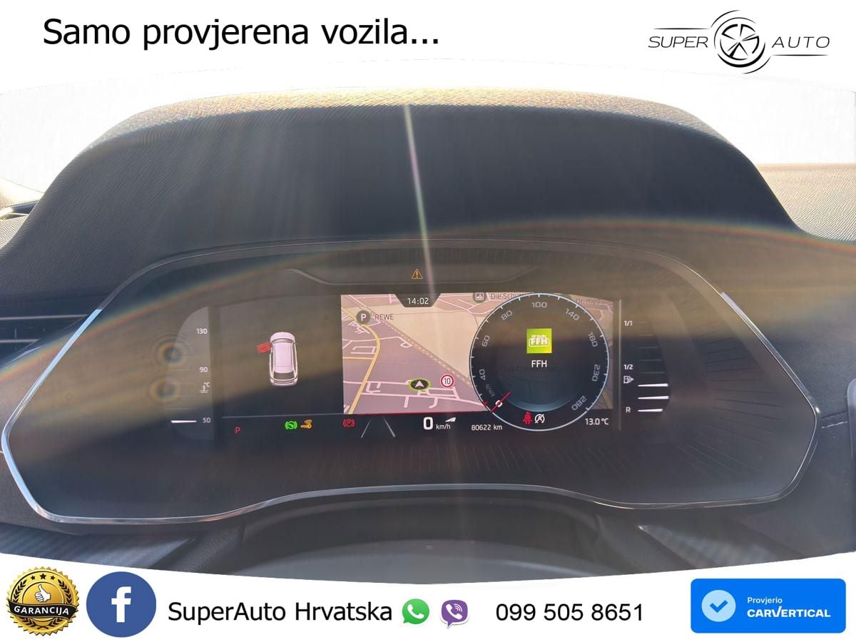 Škoda Octavia Combi RS 2.0 TDI (200 KS) 4x4 DSG MATRIX+GR SJED+KAM