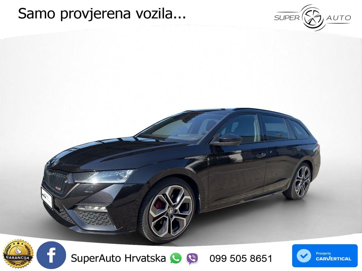 Škoda Octavia Combi RS 2.0 TDI (200 KS) 4x4 DSG MATRIX+GR SJED+KAM