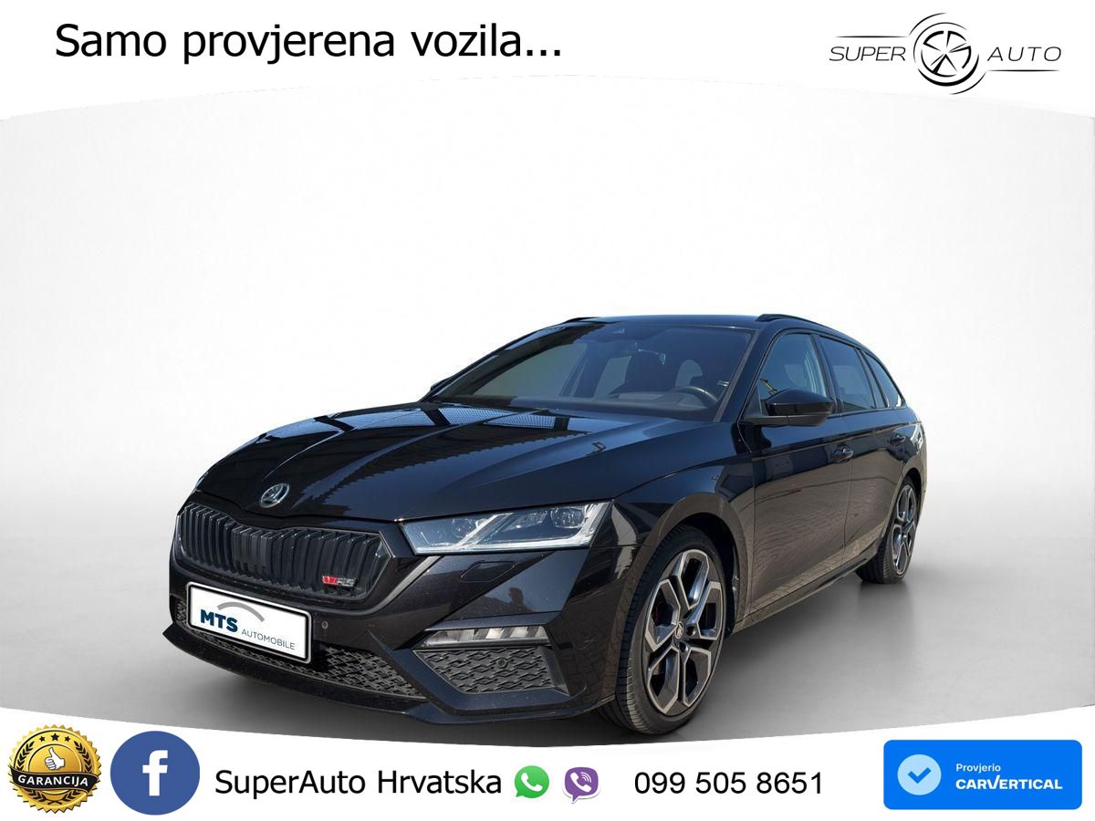 Škoda Octavia Combi RS 2.0 TDI (200 KS) 4x4 DSG MATRIX+GR SJED+KAM