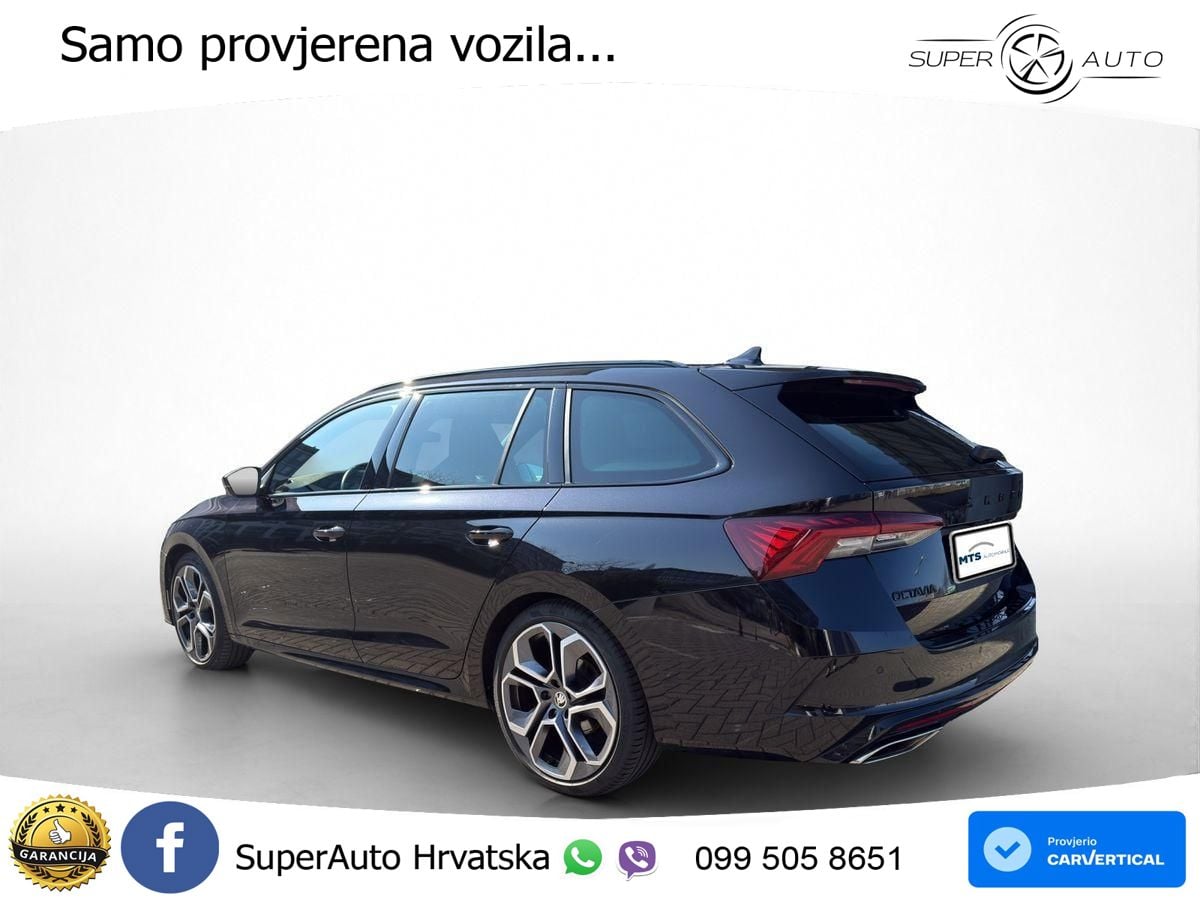 Škoda Octavia Combi RS 2.0 TDI (200 KS) 4x4 DSG MATRIX+GR SJED+KAM