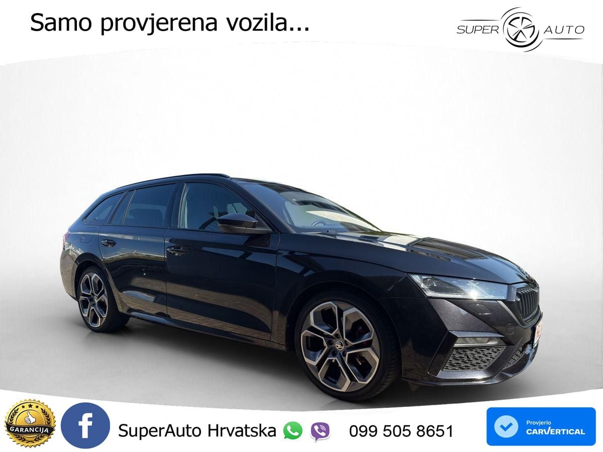 Škoda Octavia Combi RS 2.0 TDI (200 KS) 4x4 DSG MATRIX+GR SJED+KAM