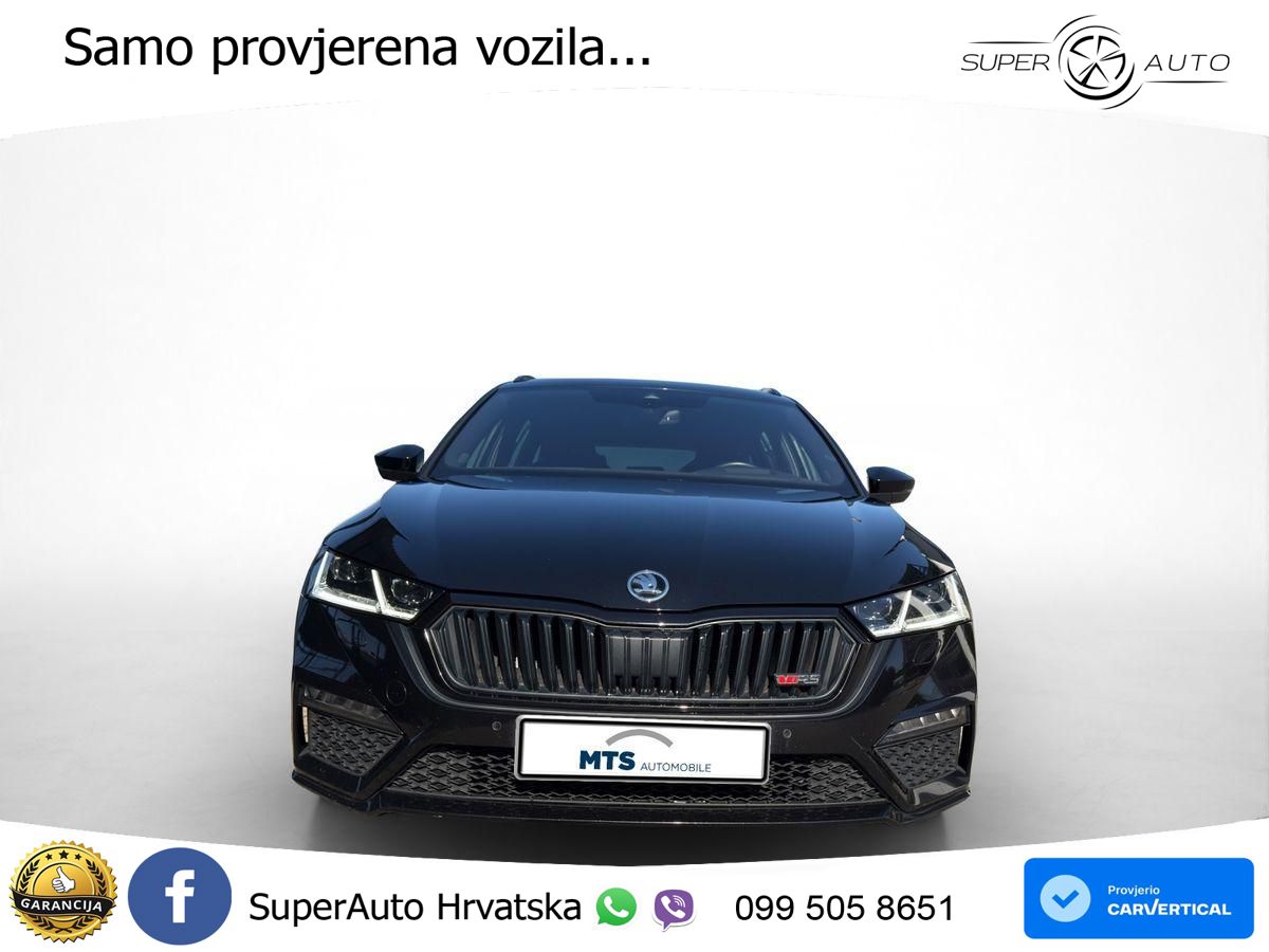 Škoda Octavia Combi RS 2.0 TDI (200 KS) 4x4 DSG MATRIX+GR SJED+KAM
