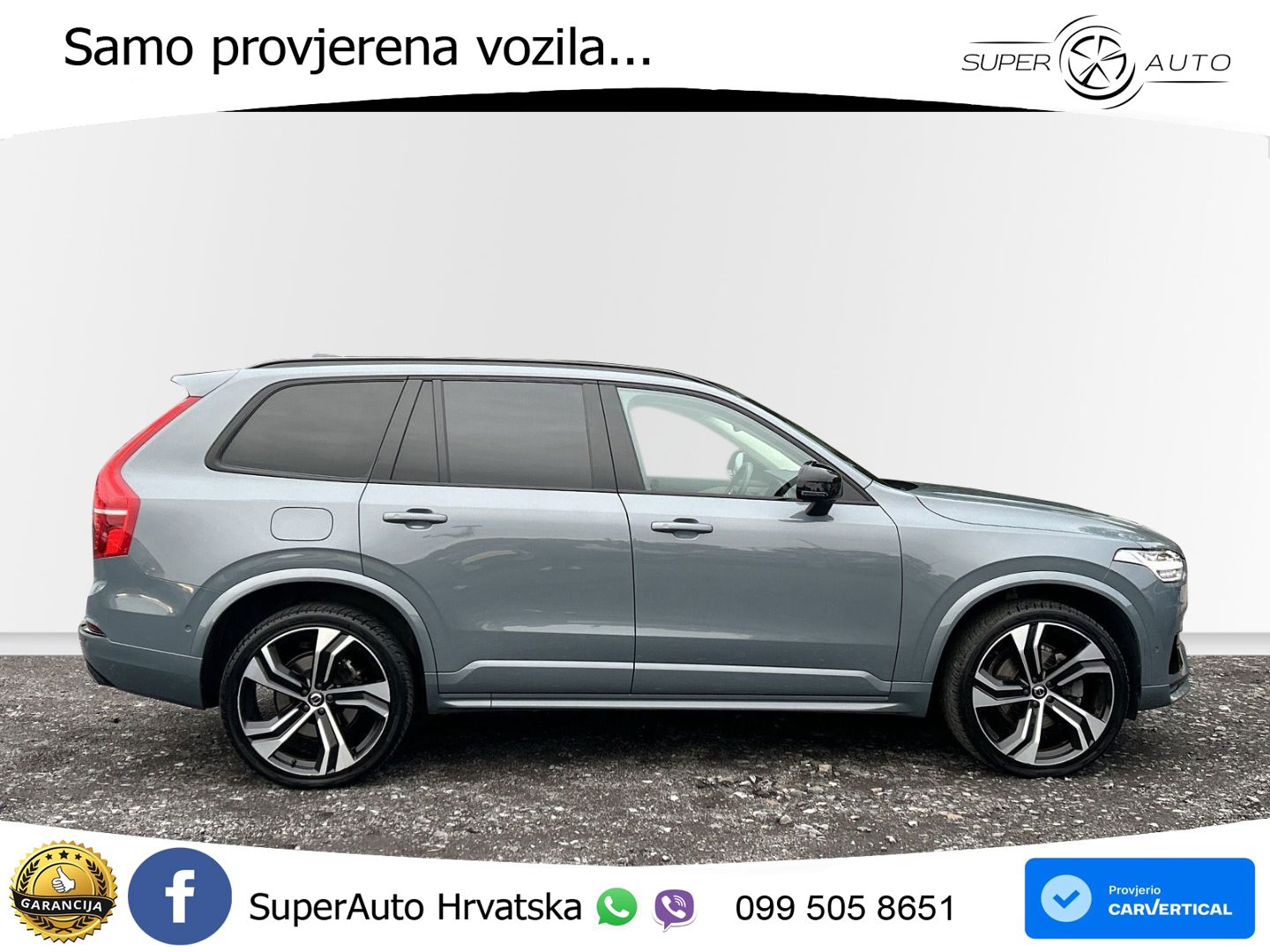 Volvo XC90 2.0 B5 Diesel AWD Automatic ACC+HEAD+4xGR SJED+360+PANO