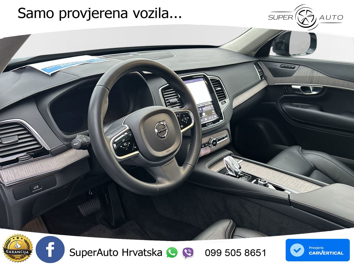 Volvo XC90 2.0 B5 Diesel AWD Automatic ACC+HEAD+4xGR SJED+360+PANO