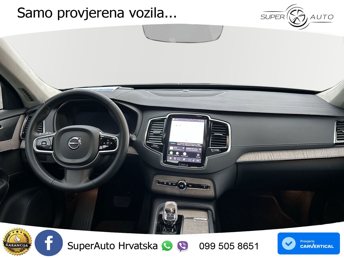 Volvo XC90 2.0 B5 Diesel AWD Automatic ACC+HEAD+4xGR SJED+360+PANO