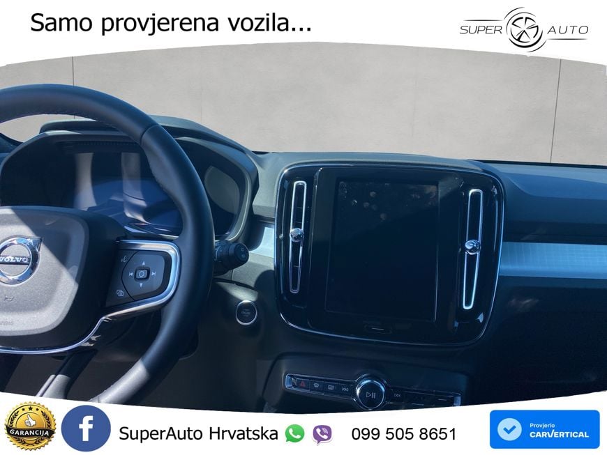 Volvo XC40 2.0 B3 163 KS Automatic LED+GR SJED+ACC