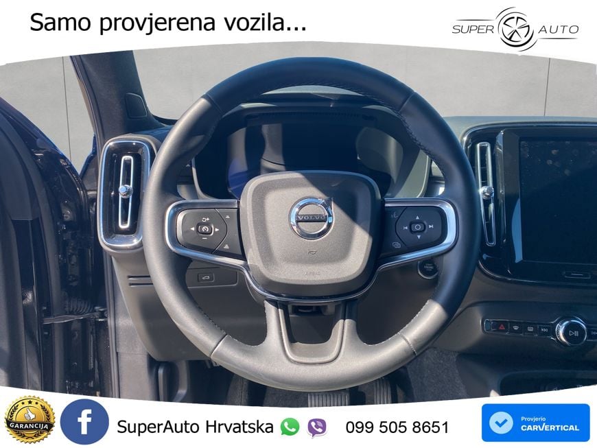 Volvo XC40 2.0 B3 163 KS Automatic LED+GR SJED+ACC