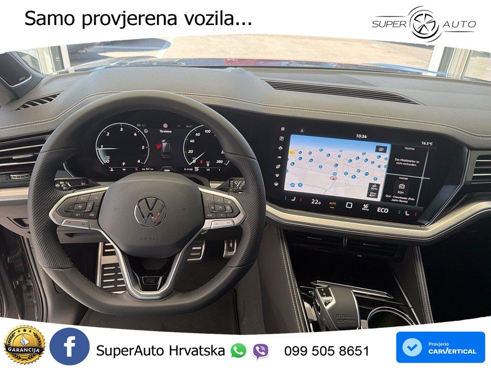 Volkswagen Touareg 3.0 V6 TDI (286 KS) 4MOTION Tiptronic LED+GR SJED+ACC