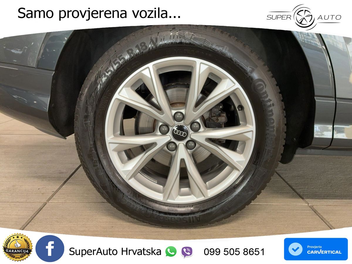Audi Q3 Sportback 35 TDI (150 KS) quattro S tronic S line LED+GR SJED+ACC