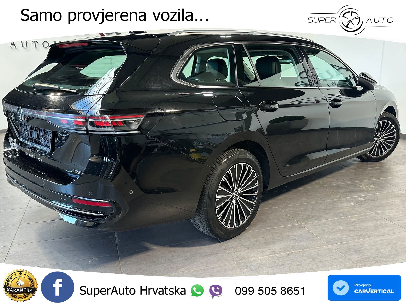 Volkswagen Passat Variant 1.5 eTSI (150 KS) DSG Elegance LED+GR SJED+ACC
