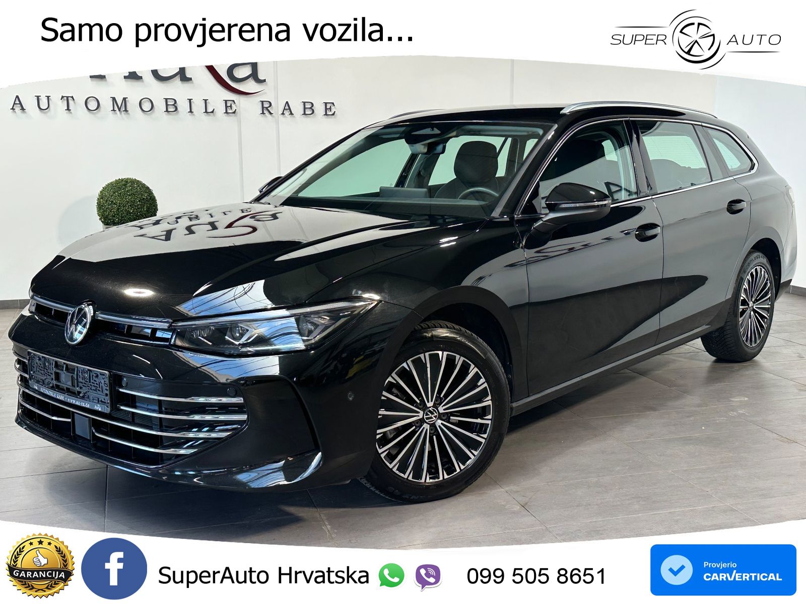 Volkswagen Passat Variant 1.5 eTSI (150 KS) DSG Elegance LED+GR SJED+ACC