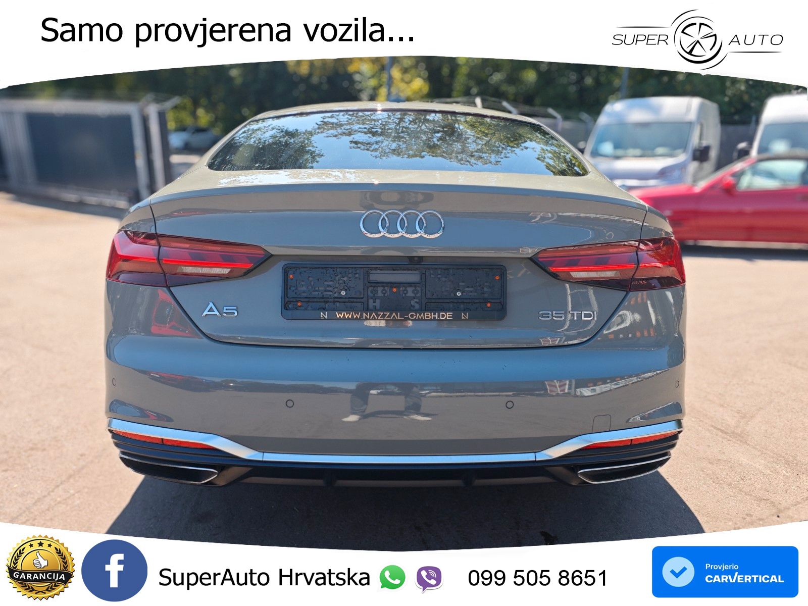 Audi A5 Sportback 35 TDI (163 KS) S tronic S line LED+ACC