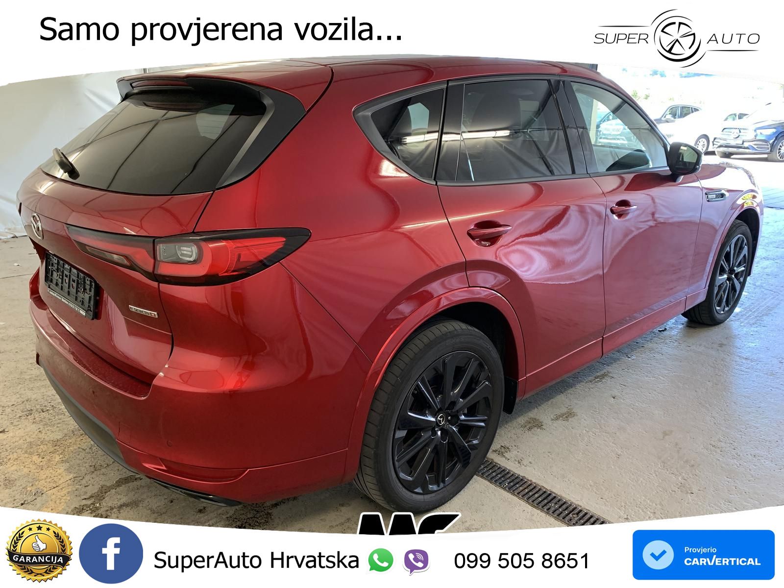 Mazda CX-60 3.3 e-Skyactiv D (254 KS) AWD Automatic LED+GR SJED+ACC