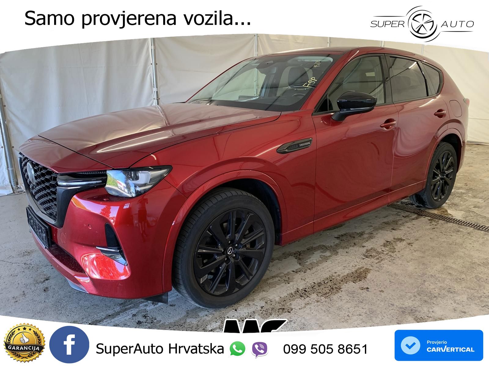 Mazda CX-60 3.3 e-Skyactiv D (254 KS) AWD Automatic LED+GR SJED+ACC