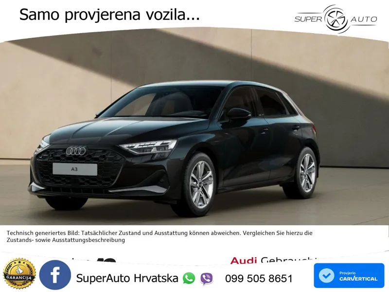 Audi A3 30 TFSI (116 KS)  S tronic LED+GR SJED+ACC