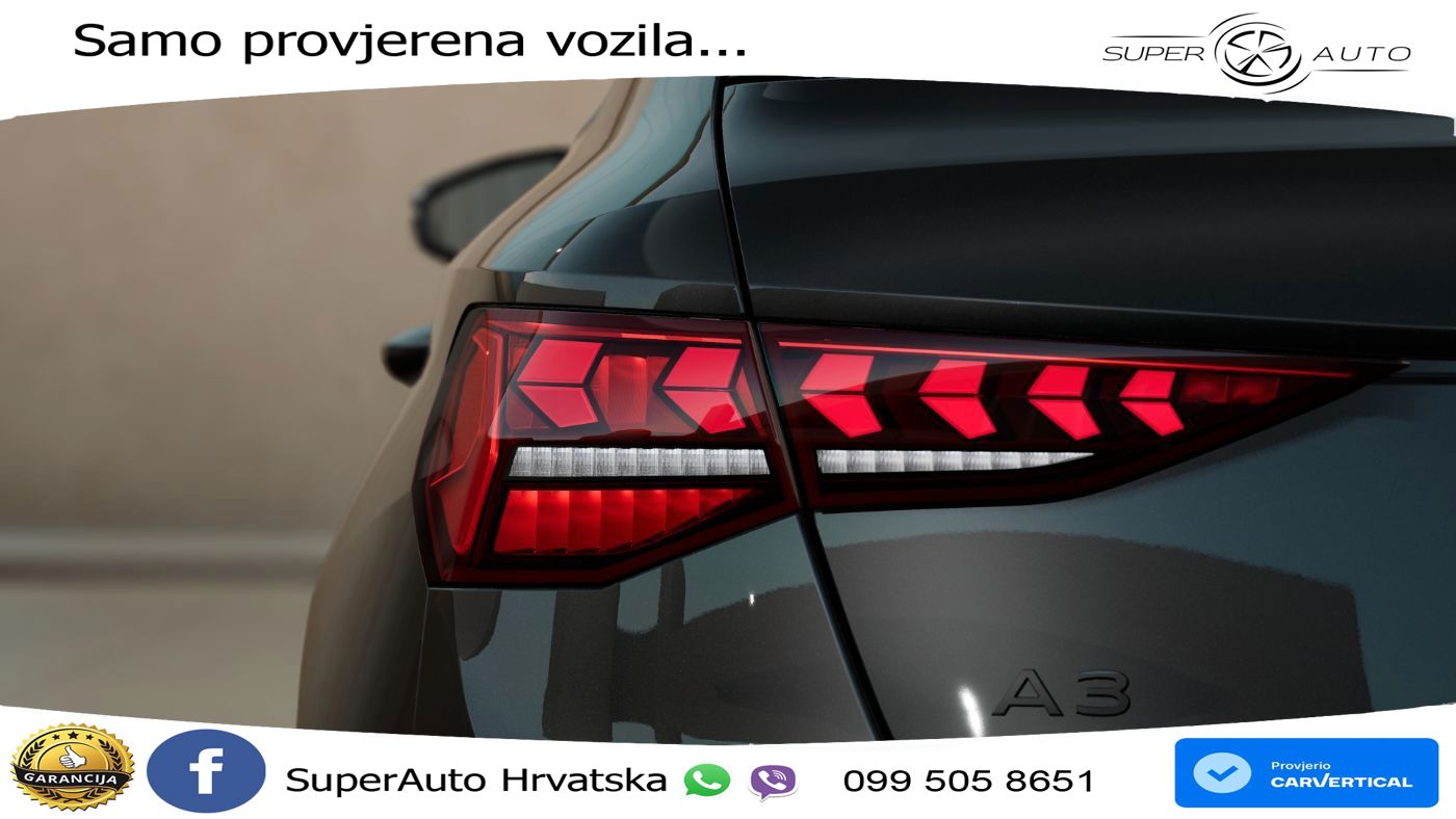 Audi A3 30 TFSI (116 KS)  S tronic LED+GR SJED+ACC