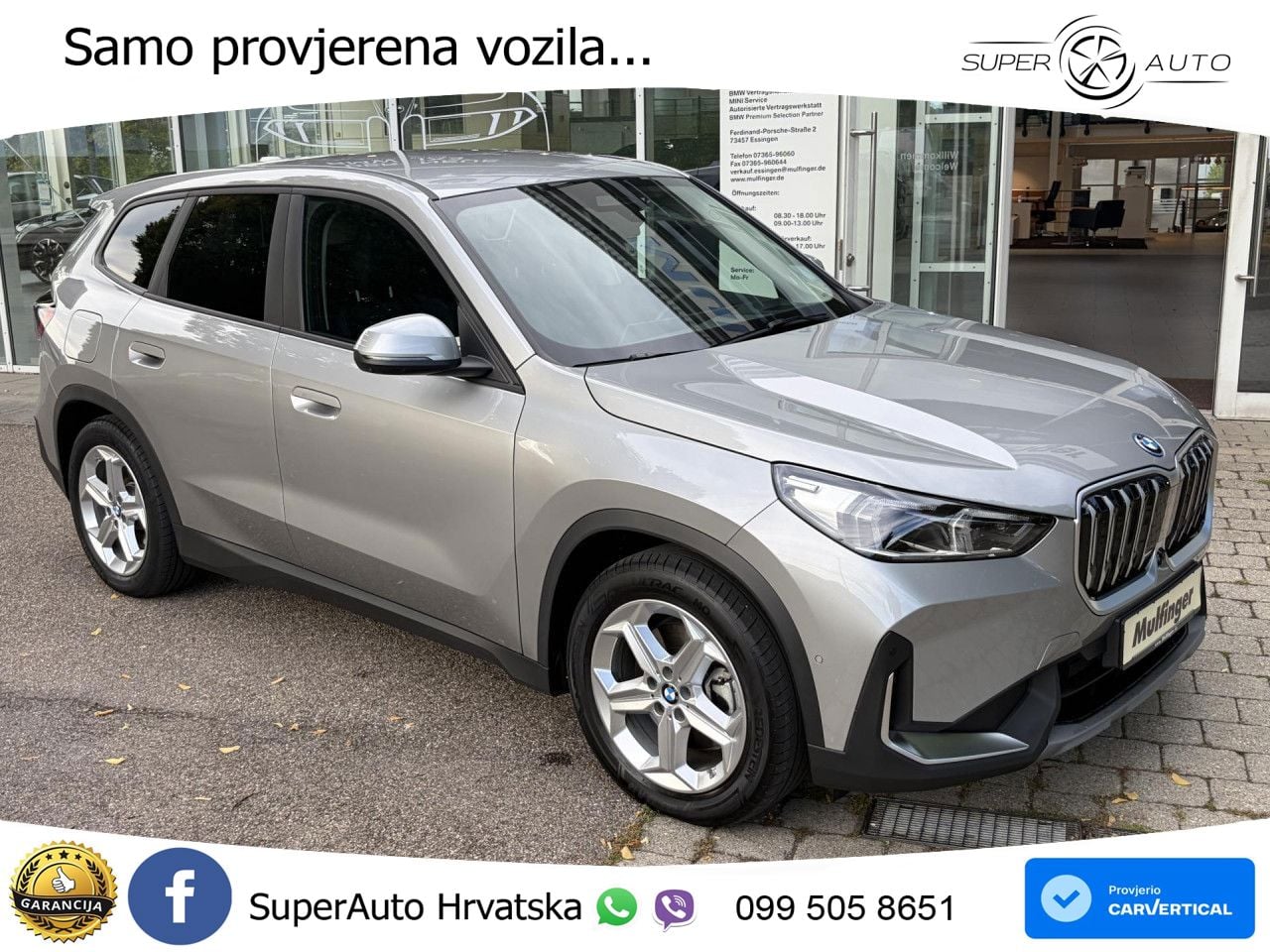 BMW iX1 68 kWh (313 KS) xDrive30 LED+GR SJED+ACC