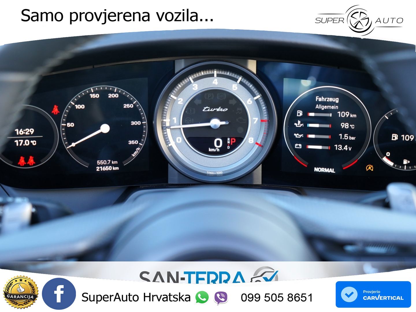 Porsche 911 Turbo Cabriolet 3.8 (580 KS) PDK MATRIX+GR SJED+KAM