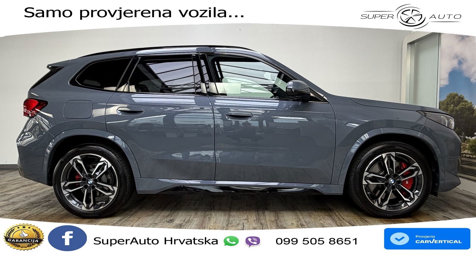 BMW iX1 66.5 kWh (204 KS) eDrive20 M Sport LED+GR SJED+ACC