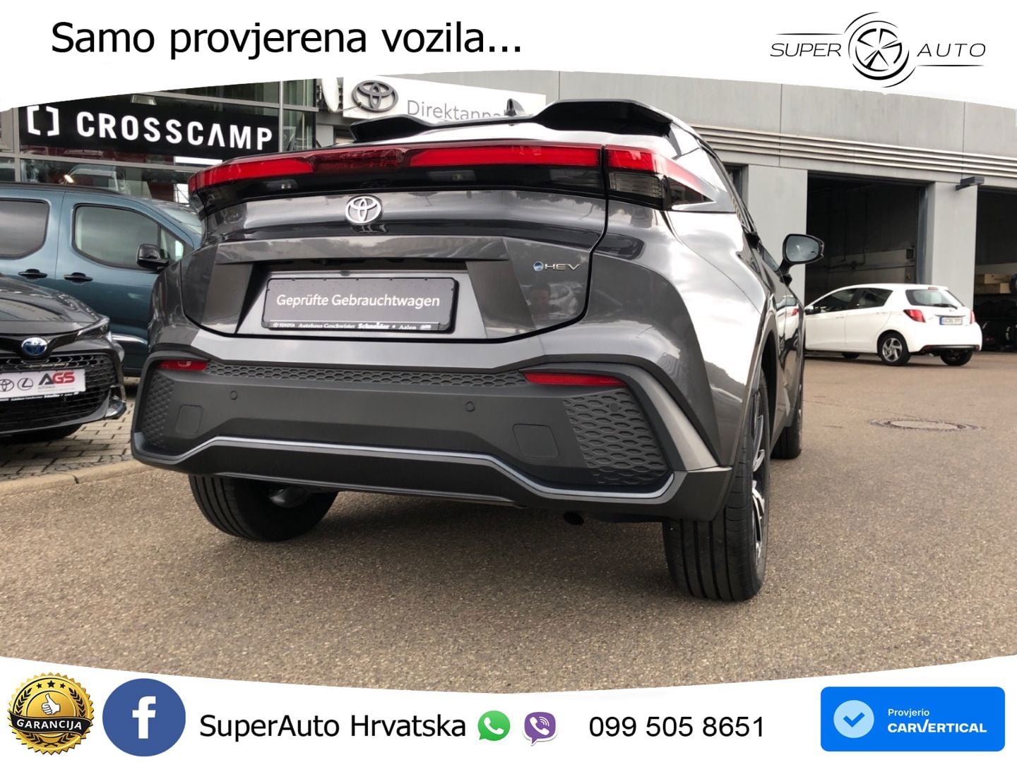 Toyota C-HR 2.0 (198 KS) Hybrid e-CVT Teamplayer LED+GR SJED+ACC