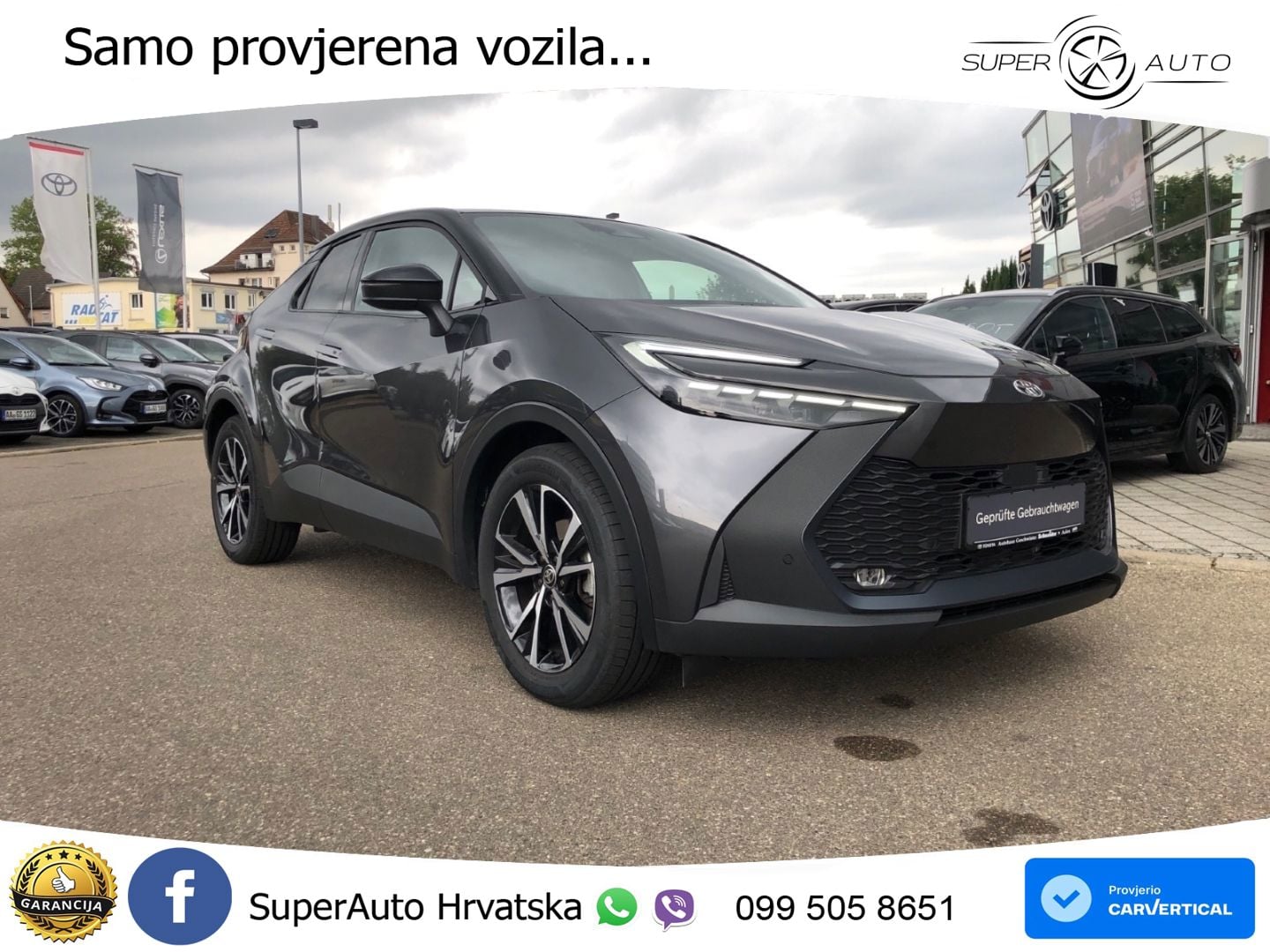 Toyota C-HR 2.0 (198 KS) Hybrid e-CVT Teamplayer LED+GR SJED+ACC