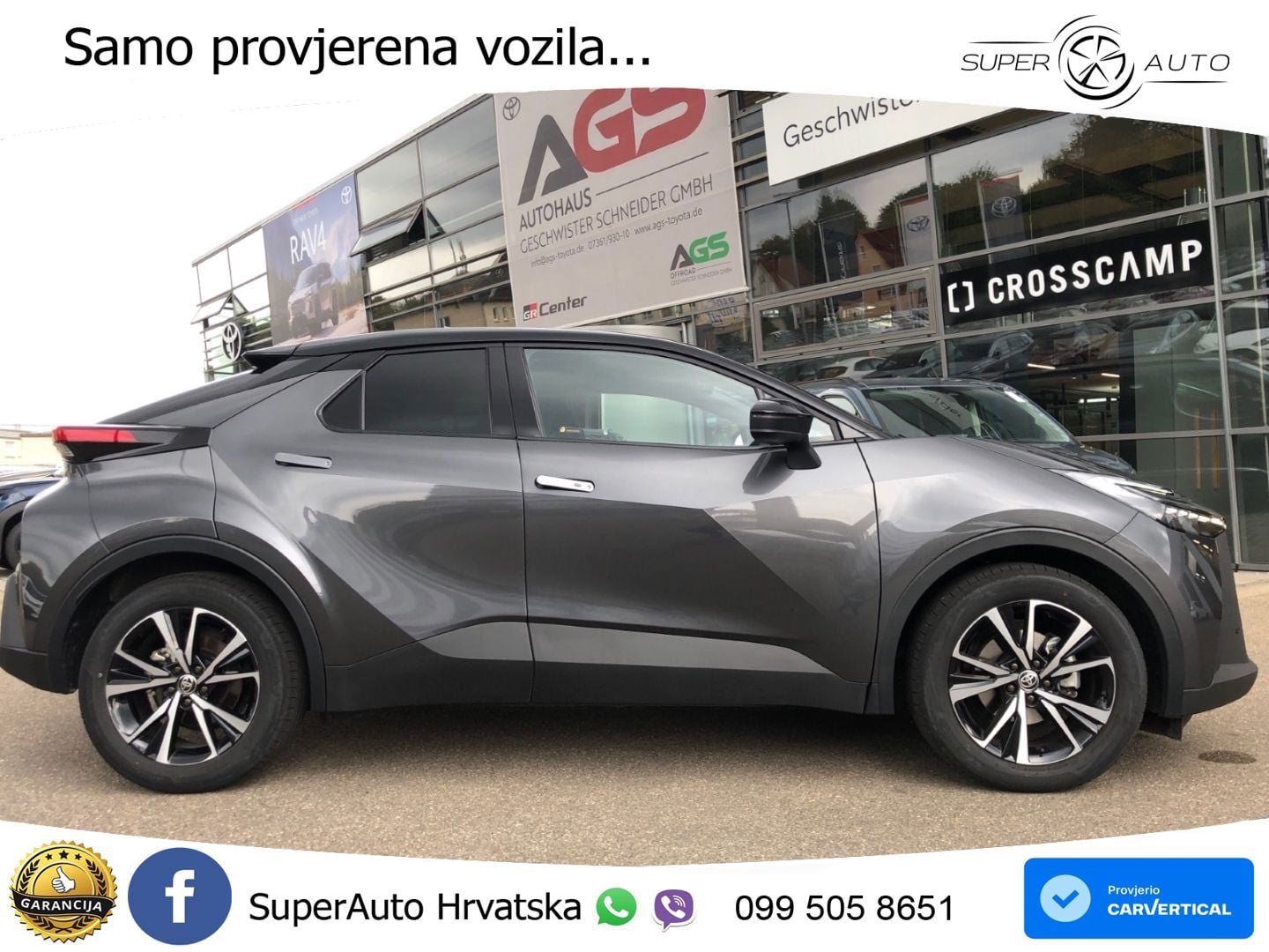 Toyota C-HR 2.0 (198 KS) Hybrid e-CVT Teamplayer LED+GR SJED+ACC