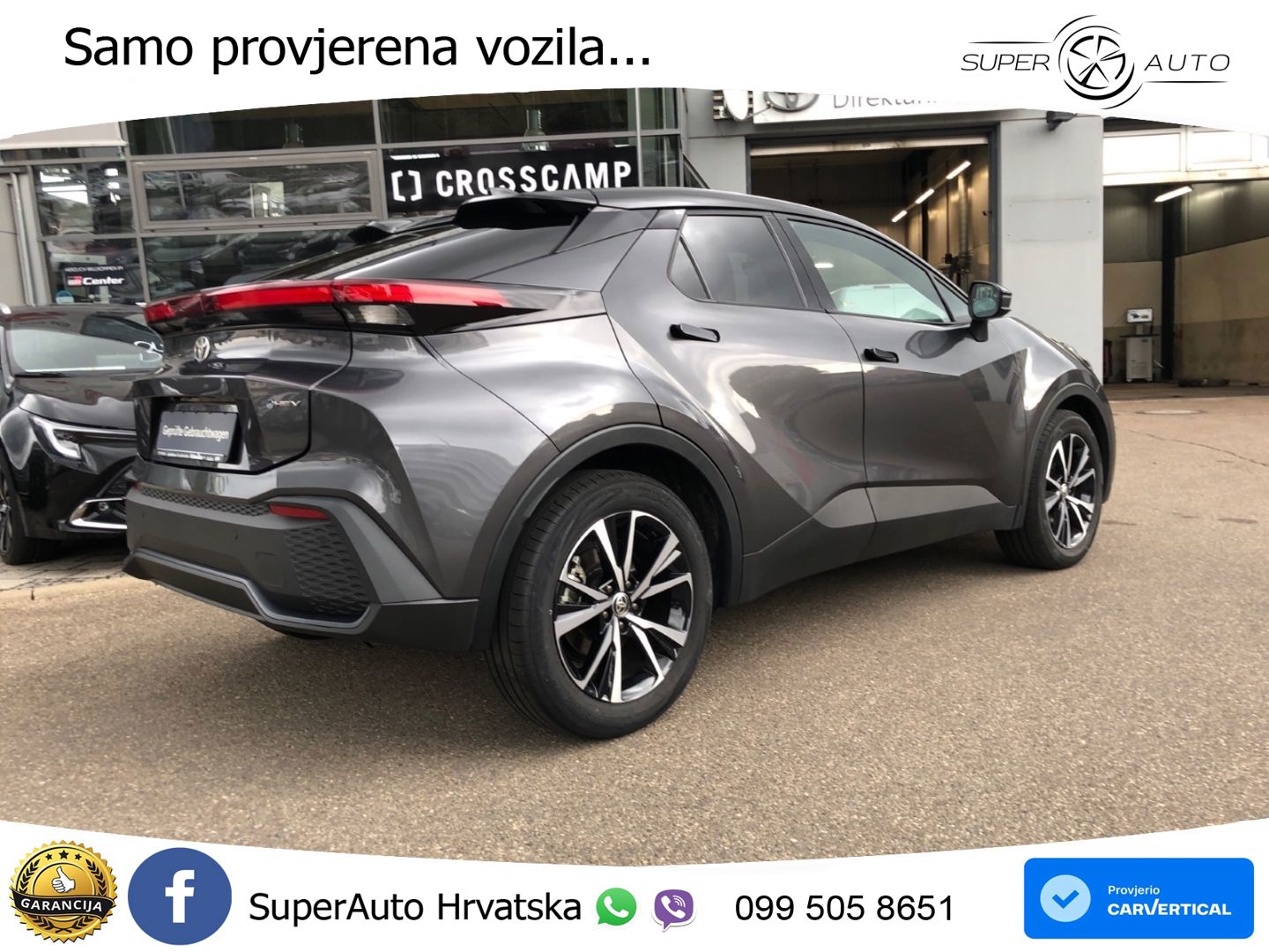 Toyota C-HR 2.0 (198 KS) Hybrid e-CVT Teamplayer LED+GR SJED+ACC