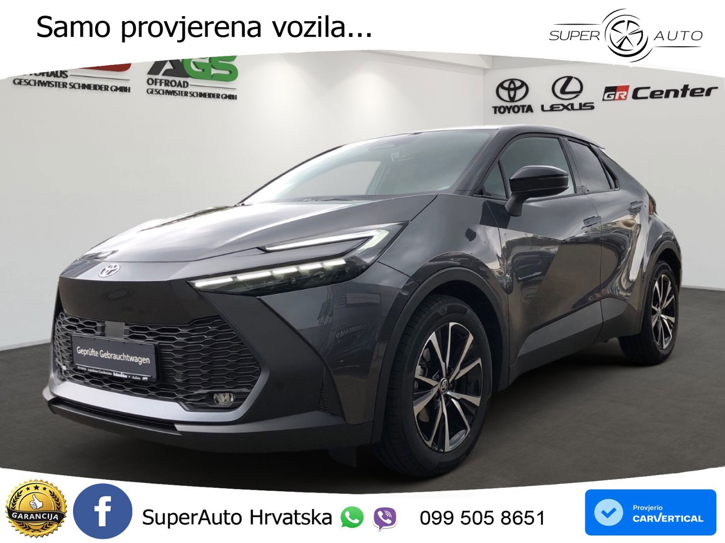 Toyota C-HR 2.0 (198 KS) Hybrid e-CVT Teamplayer LED+GR SJED+ACC
