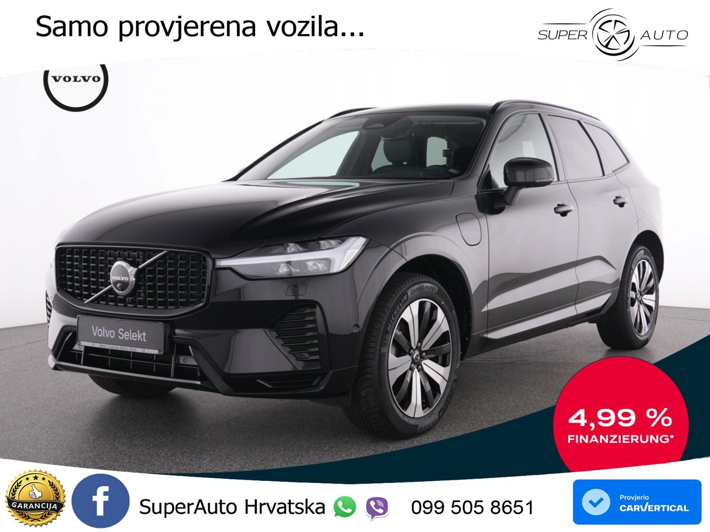 Volvo XC60 T6 AWD Geartronic ACC+GR SJED+360+PANO