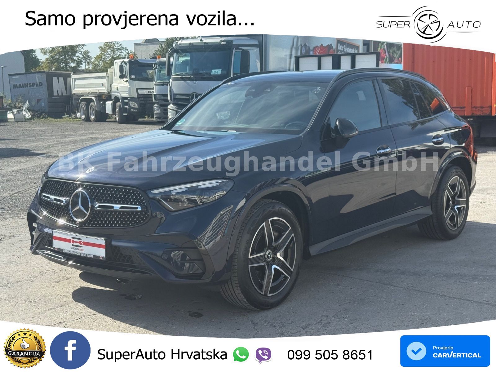 Mercedes GLC 300d (269 KS) 4MATIC 9G-TRONIC AMG ZRAČNI+ACC+4xGR SJED+360