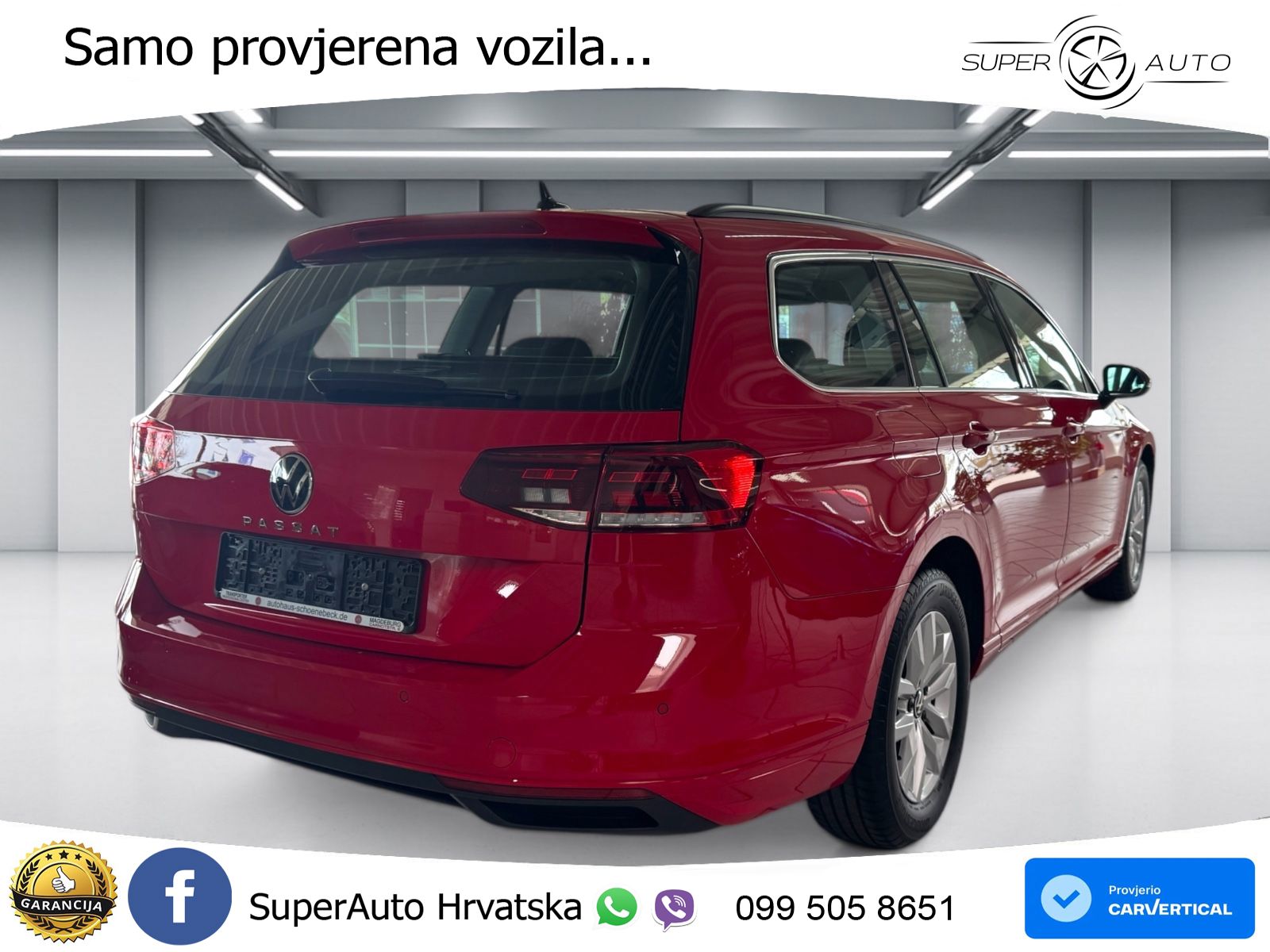 Volkswagen Passat Variant 2.0 TDI (122 KS) DSG Business LED+GR SJED+ACC