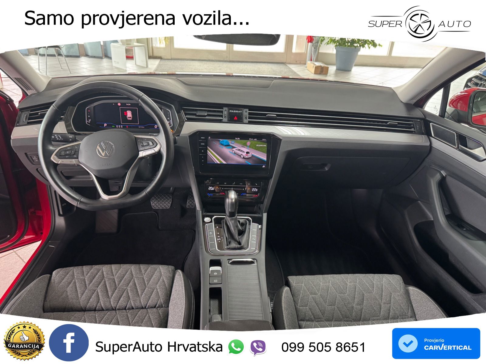 Volkswagen Passat Variant 2.0 TDI (122 KS) DSG Business LED+GR SJED+ACC