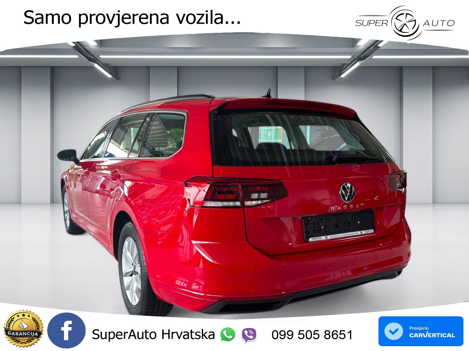 Volkswagen Passat Variant 2.0 TDI (122 KS) DSG Business LED+GR SJED+ACC