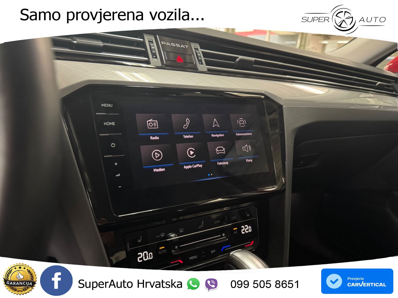 Volkswagen Passat Variant 2.0 TDI (122 KS) DSG Business LED+GR SJED+ACC