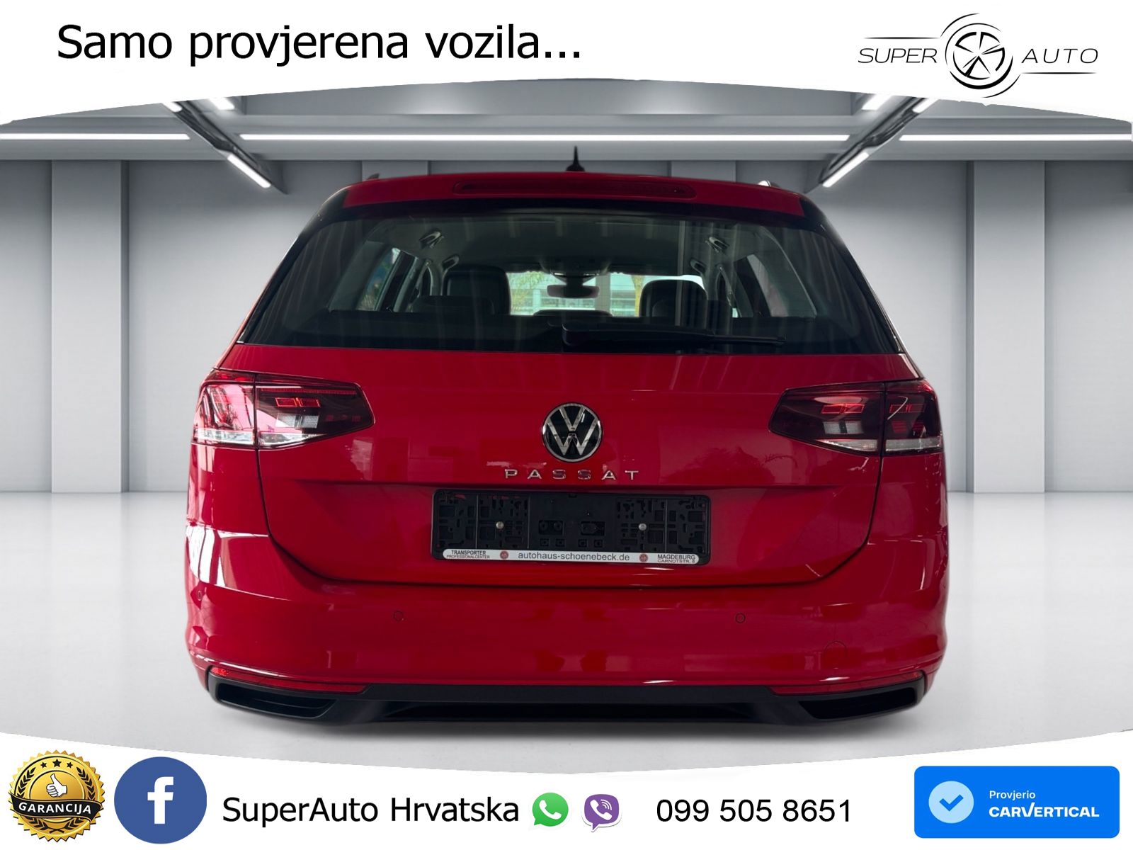 Volkswagen Passat Variant 2.0 TDI (122 KS) DSG Business LED+GR SJED+ACC