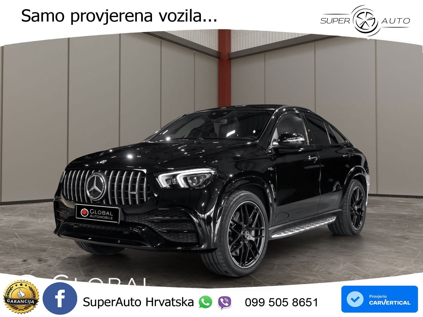 Mercedes AMG GLE Coupe 53 (435 KS) EQ Boost 4MATIC+ AMG SPEEDSHIFT TCT 9G ACC+HEAD+4xGR SJED+360+PANO
