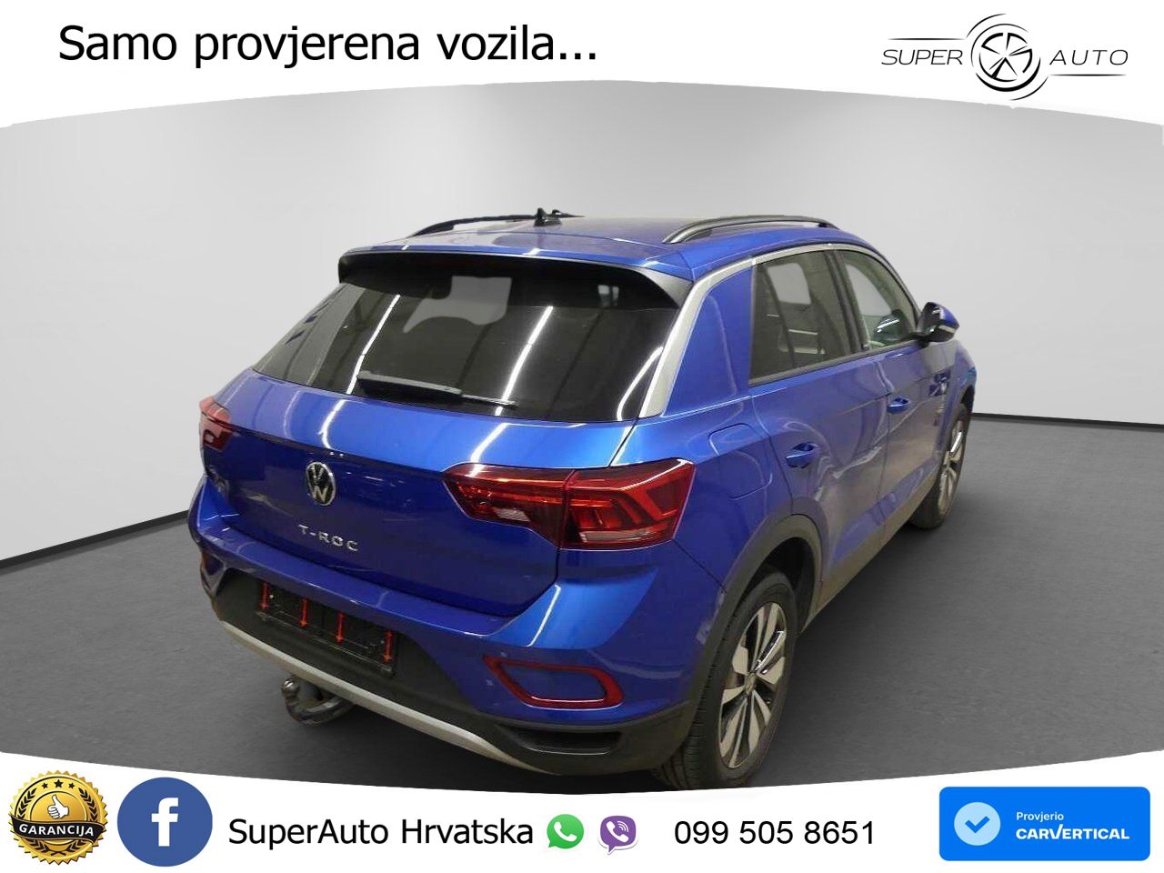 Volkswagen T-Roc 1.5 TSI (150 KS) DSG LED+GR SJED+ACC