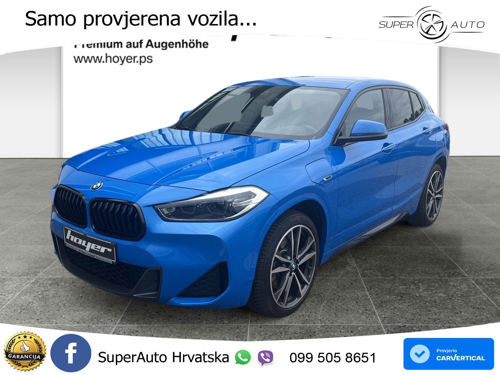 BMW X2 xDrive25e Steptronic M Sport LED+GR SJED+ACC