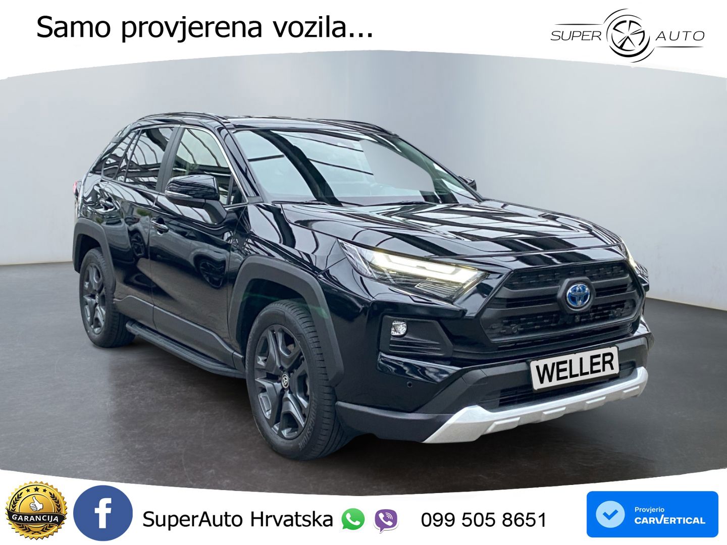 Toyota RAV4 2.5 (222 KS) Hybrid AWD-i eCVT LED+GR SJED+ACC