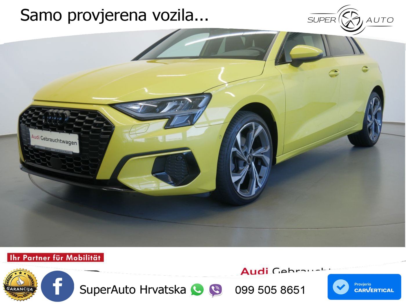 Audi A3 35 TDI (150 KS) S tronic S line