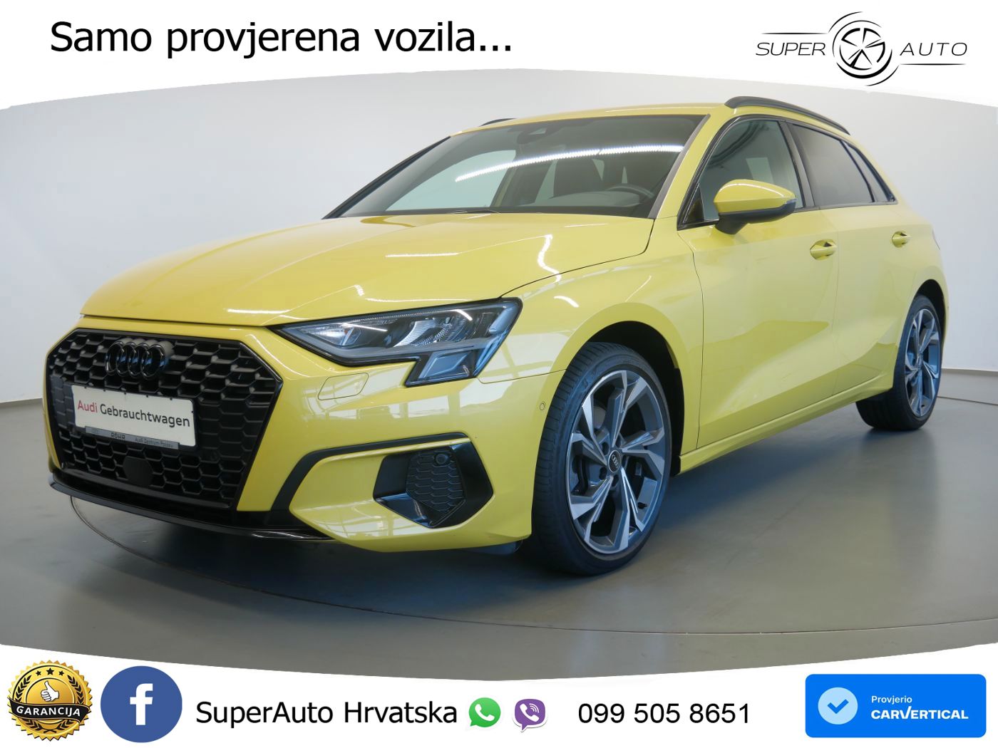 Audi A3 35 TDI (150 KS) S tronic S line