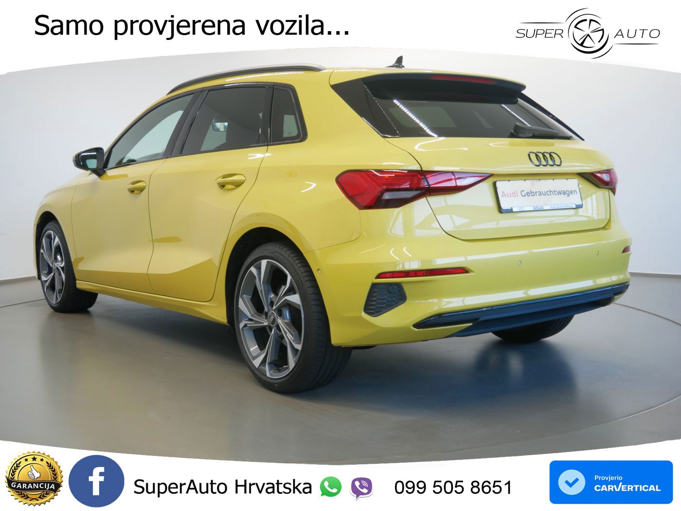 Audi A3 35 TDI (150 KS) S tronic S line